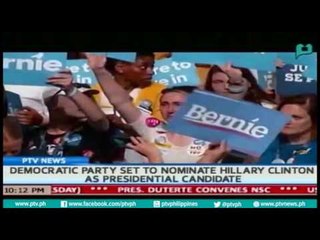 [PTVNews] Democratic party set to nominate Hillary Clinton as Presidential candidate