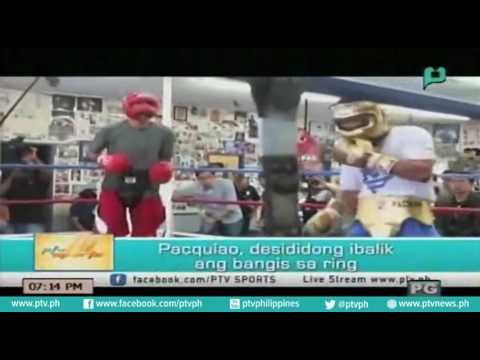 [PTVSports] Paquiao, desididong ibalik ang bangis sa ring [07|27|16]
