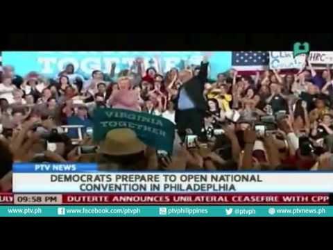 [PTVNews] Democrats prepare to open National Convention in Philadelphia