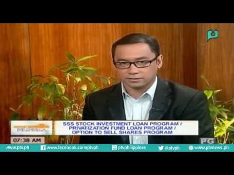 SSS Stock Investment Loan Program/Privatization Fund Loan Program/Option to Sell Shares Program