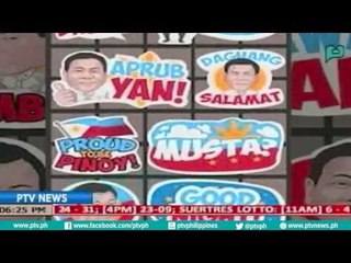 [PTVNews-6pm] Mga Pinoy maari ng makasali sa pagbabago sa #ViperForChangeStickers[07|22|16]