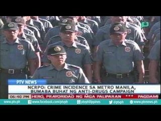 [PTVNews 6pm] NCRPO: Crime incidence sa Metro Manila, bamaba buhat ng anti-drugs campaign [07|20|16]