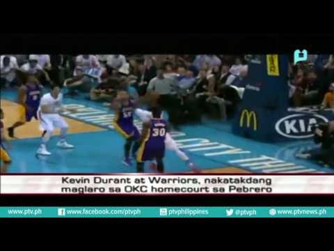 Kevin Durant at Warriors, nakatakdang maglaro sa OKC homecourt sa Pebrero