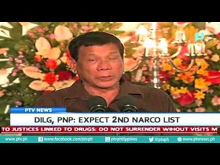 [PTVNews] Expect 2nd Narco list - DILG, PNP