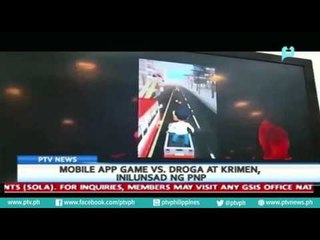 Mobile APP game vs. droga at krimen, inilunsad ng PNP