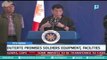 [PTVNews-9pm] Duterte promises soldiers equipment  and facilities [08|05|16]