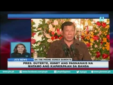 Pres. Duterte pinangalanan ang ilang opisyal ng pamahalaan na sangkot sa drogra [08|07|16]