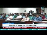 [PTVNews] Senate forum on Federalism