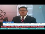 VP Robredo, pinagkokomento ng SC hinggil sa electoral protests na inihain ni Bongbong Marcos