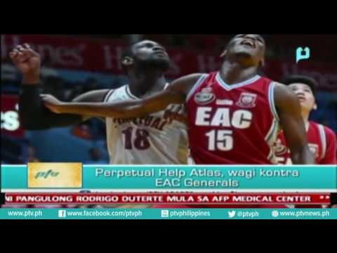 [PTVSports] Perpetual Help Atlas, wagi kontra EAV Generals [08|02|16]