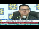 [PTVNews]  Luzon Power supply normal anew