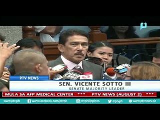 [PTVNews] Sen. Sotto, isinusulong ang pagkakaroon ng 'Character Change.' [08|02|16]