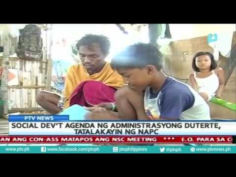 [PTVNews-6pm] Social Dev't Agenda ng Duterte admin, tatalakayin ng NAPC [08|01|16]