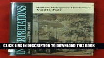 [EBOOK] DOWNLOAD William Makepeace Thackeray s Vanity Fair (Bloom s Modern Critical