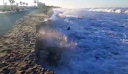 Une plage de Californie disparait en une nuit après une tempete -bad State Beach