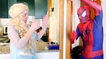 Spiderman vs Pink Spidergirl Mummy In Real Life w/ Snake & Twins Aliens vs T-Rex vs Frozen!