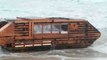 Mysterious Canadian Houseboat Washes Up on Irish Coast With a Note