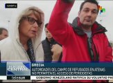 Limitado, acceso a periodistas a campos de refugiados en Grecia