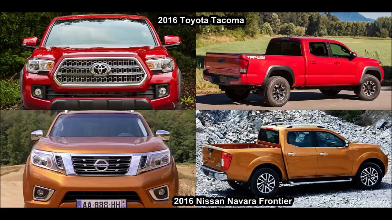 2016 Toyota Tacoma Vs 2016 Nissan Navara Frontier NP300 - DESIGN!-R6EL8c8Ys9U