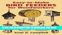 Best Seller Easy-to-Make Bird Feeders for Woodworkers (Dover Woodworking) Free Download