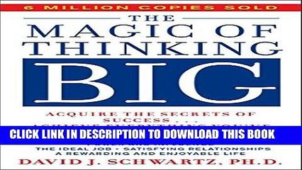 [PDF] The Magic of Thinking Big Popular Collection