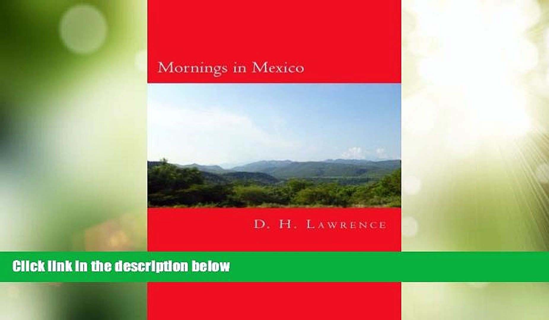 Buy NOW  Mornings in Mexico  Premium Ebooks Best Seller in USA