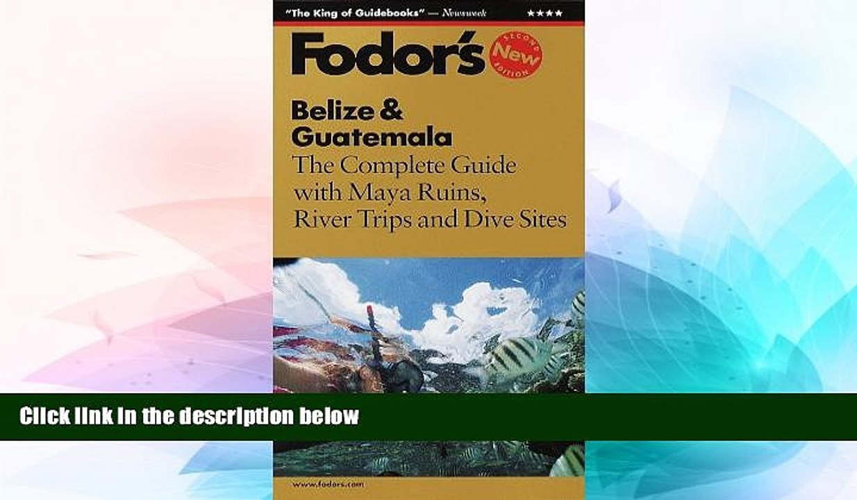 Ebook deals  Belize   Guatemala: The Complete Guide with Maya Ruins, River Trips and Dive Sites