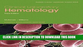 [PDF] Clinical Laboratory Hematology (3rd Edition) (Pearson Clinical Laboratory Science Series)