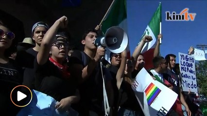 Pelajar AS boikot kelas bantah Trump