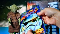 Star Wars the Force Awakens Storm Troopers Tote Bag Yoda the Jedi Master MINIONS KINDER Surprise Egg-C1NWtIKzPE4