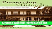Ebook Preserving Paradise: The Architectural History of the Florida Keys Free Read
