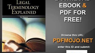 Legal Terminology Explained (Mcgraw-Hill Business Careers Paralegal Titles)