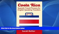 Best Buy Deals  Costa Rica: Spanish Travel Phrases  For English Speaking Travelers: The most