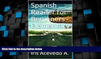 Deals in Books  Spanish Reader for Beginners - Elementary: A Dual Spanish Reader (Spanish Reader