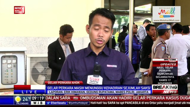 Gelar Perkara Dugaan Penistaan Agama Menunggu Kehadiran Sejumlah Saksi