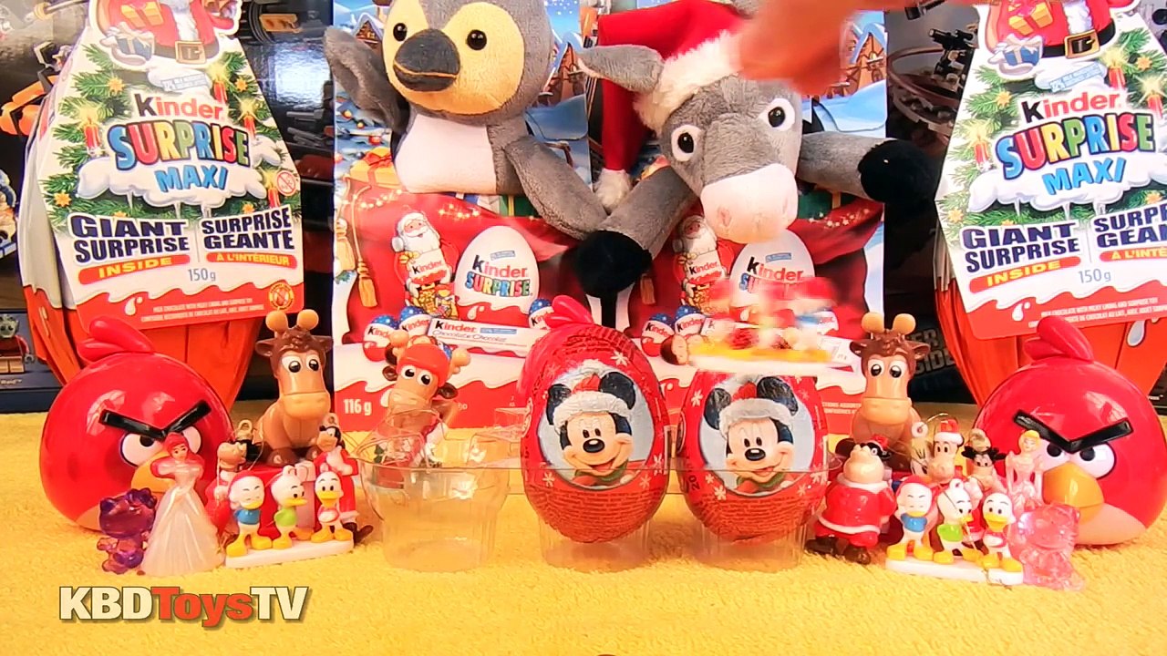 ★3 Toy Surprise Eggs Disney Christmas Mickey & Company Part 6-3171rKmY4io