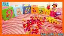 Learn Patterns with Surprise beads! Opening Peppa Pig and Dora preschool excercise