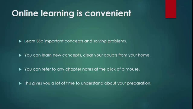 Benefits of Taking Online BSc Tuition