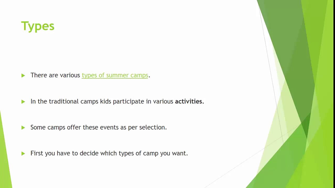 Best summer camp activities for kids