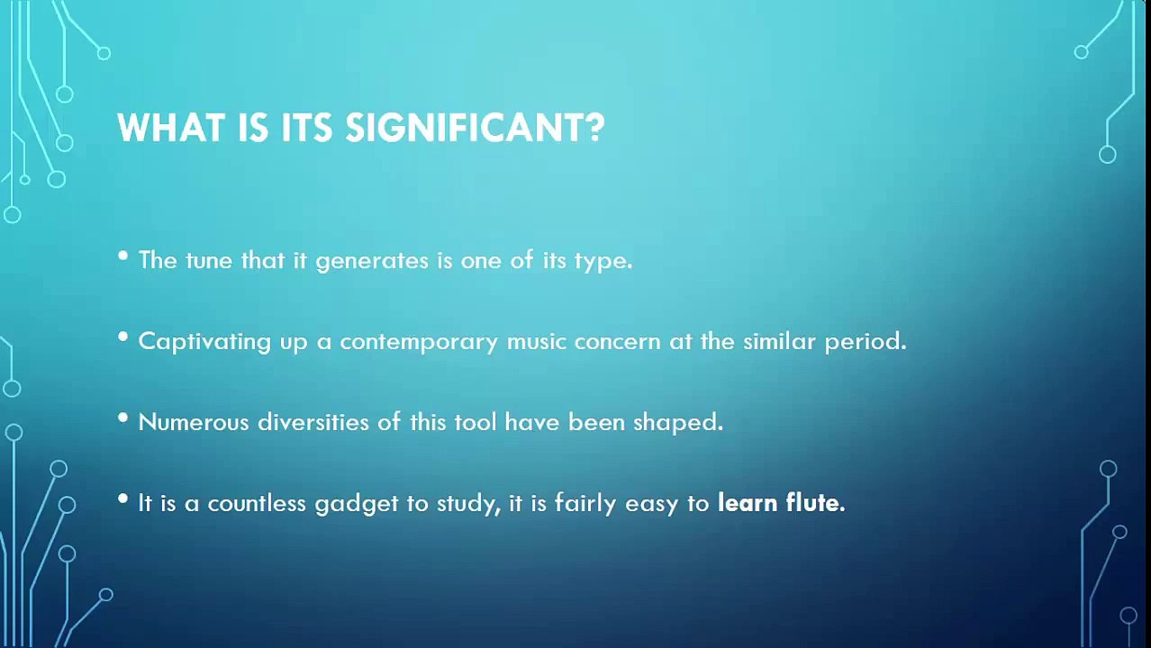 How to play flute in easy steps