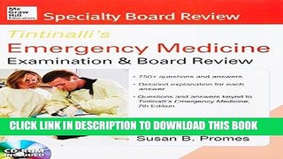 Read Now McGraw-Hill Specialty Board Review Tintinalli s Emergency Medicine Examination and Board