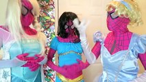 Princess Rapunzels ✿ Spiderman Baby ✿ Fzoren Elsa ✿ Joker & Venom Fun Superheroes IRL