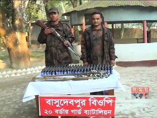 হিলি সীমান্তে চোরাকারবারির সাথে বিজিবির সংঘর্ষ আহত ২