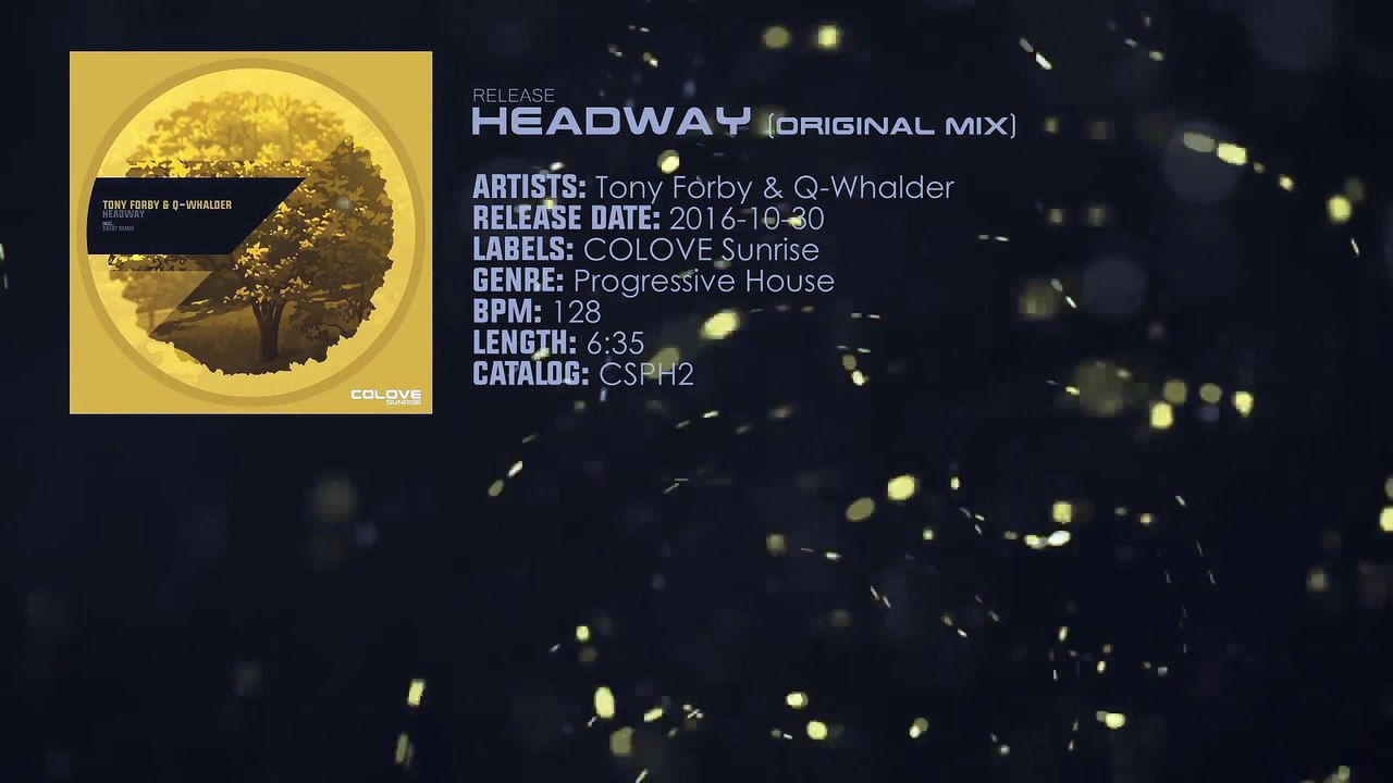 Tony Forby & Q-Whalder - Headway (Original Mix)
