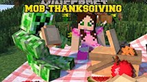 PopularMMOs Minecraft - HOW WOULD MOBS CELEBRATE THANKSGIVING! - MOBNIFICENT THANKSGIVING