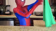 Spiderman vs Joker vs Pink Spidergirl Spiderman Loses His Head! Invisible Funny Superheroes