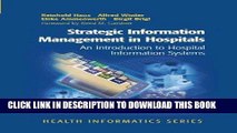 Read Now Strategic Information Management in Hospitals: An Introduction to Hospital Information