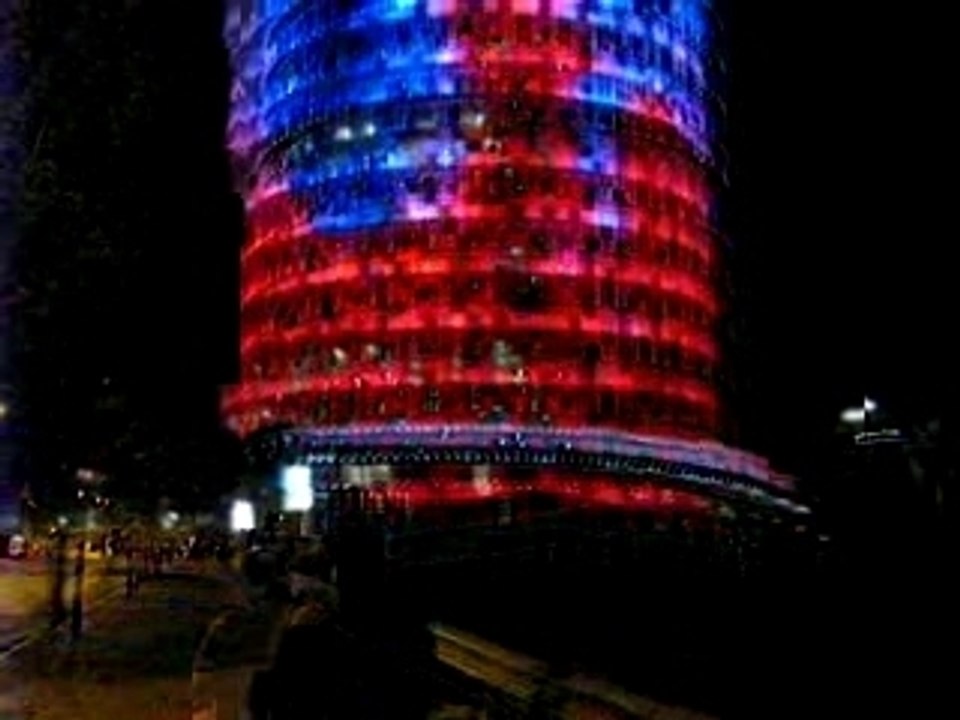 barcelone : Torre Agbar
