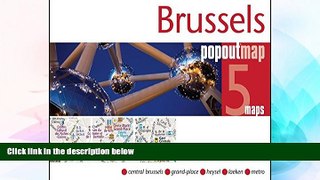 Must Have  Brussels PopOut Map (PopOut Maps)  Buy Now