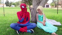 Bad Baby Joker Girl Prank vs Spiderman! Frozen Elsa Princess Elena of Avalor and Thor Joker Superman